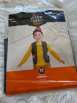 New! Hyde and EEK! Toddler Gnome Costume *OSFM