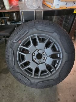 tesla cybertruck spare Tire with rim