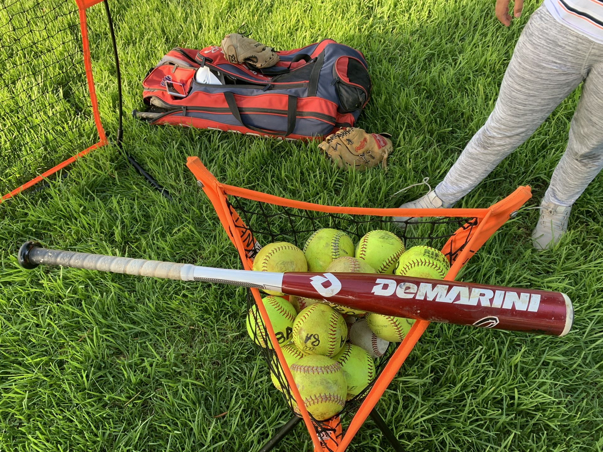 DeMarini 31 18oz great for baseball bat