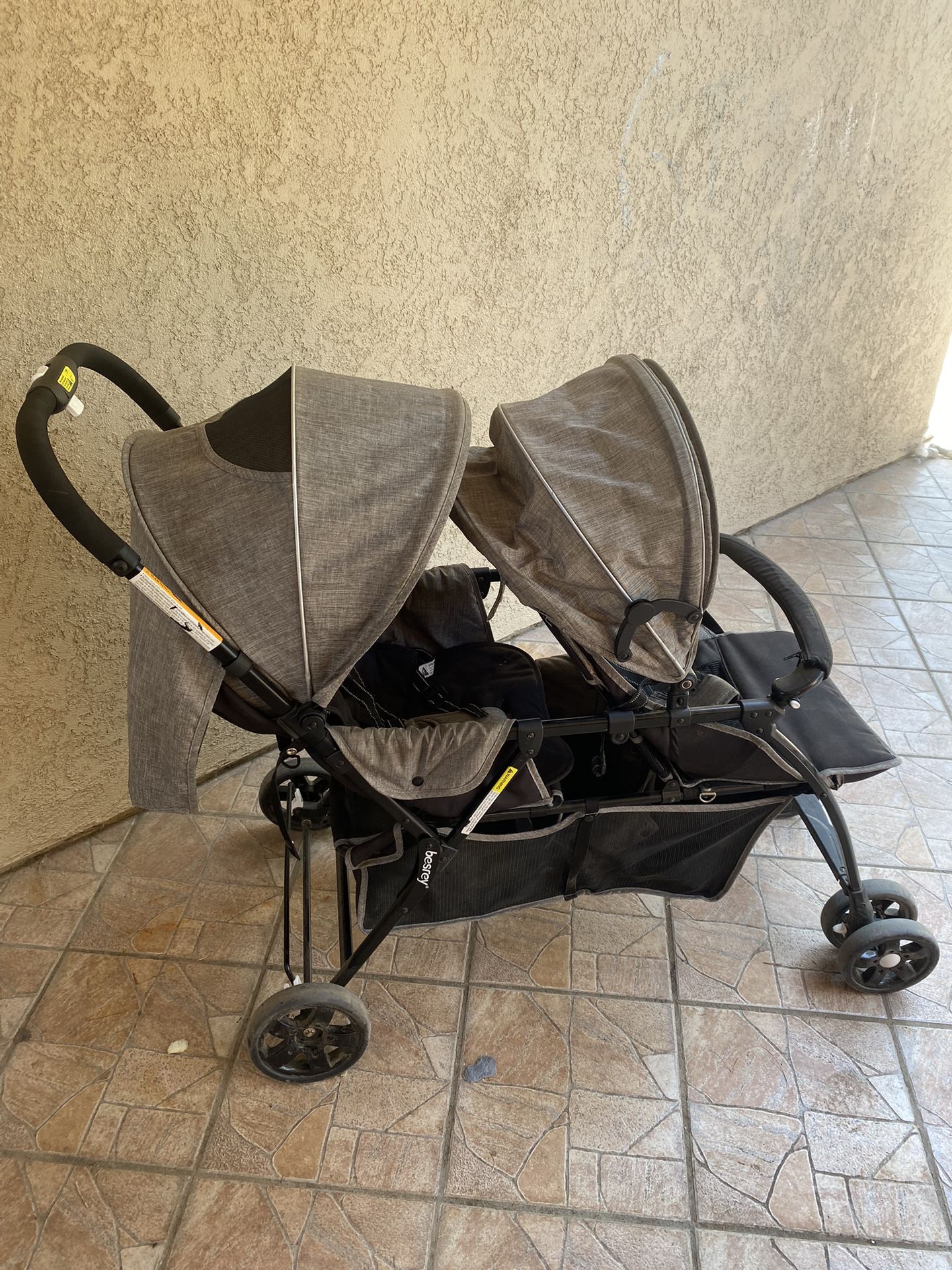 Besrey Double Stroller 