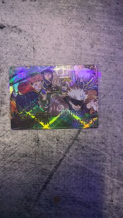 Jujutsu Kaisen Holographic Anime Trading Card