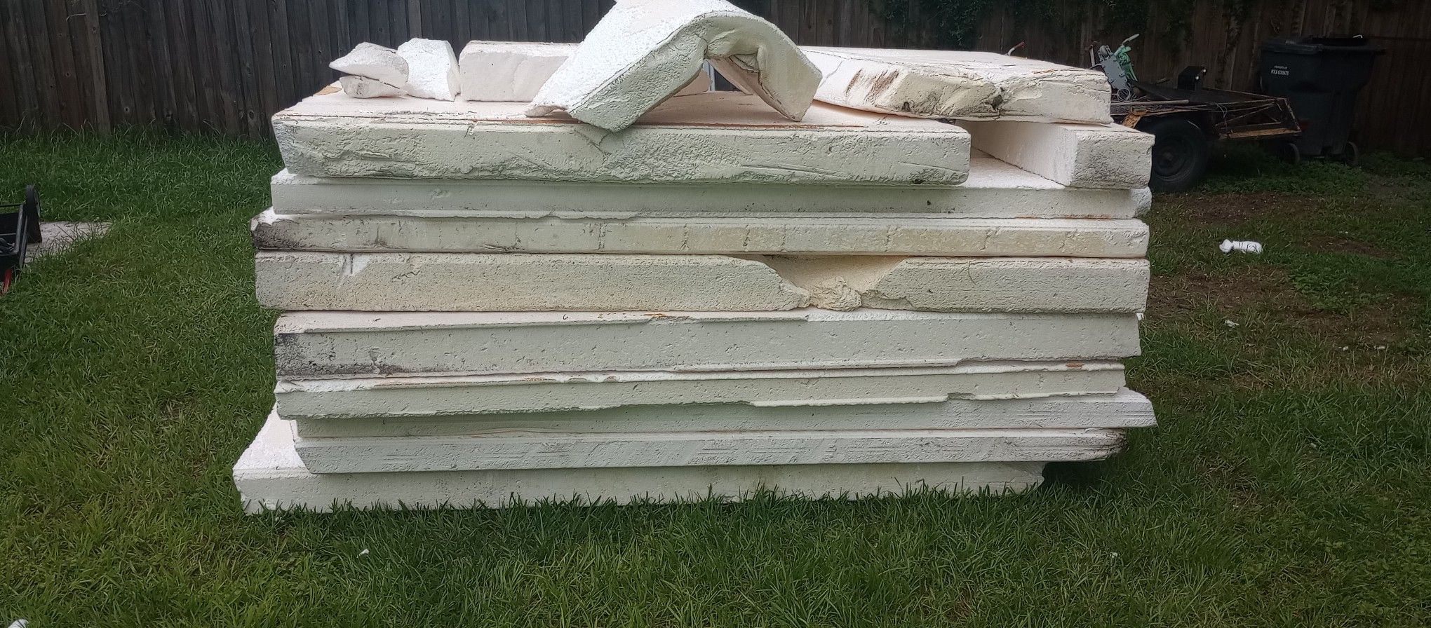 Styrofoam 8x4x6 8x4x4 8x4x3