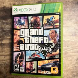 Grand Theft Auto V Xbox 360 CIB Complete With Manual