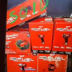 Milwaukee Tools All Brand New 