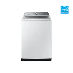 Samsung - 5.0 Cu. Ft. High-Efficiency Top Load Washer with Active WaterJet - White