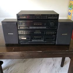 Pioneer Rx540 Vintage Stereo Receiver Fully Test New Cassette Belts Works Good