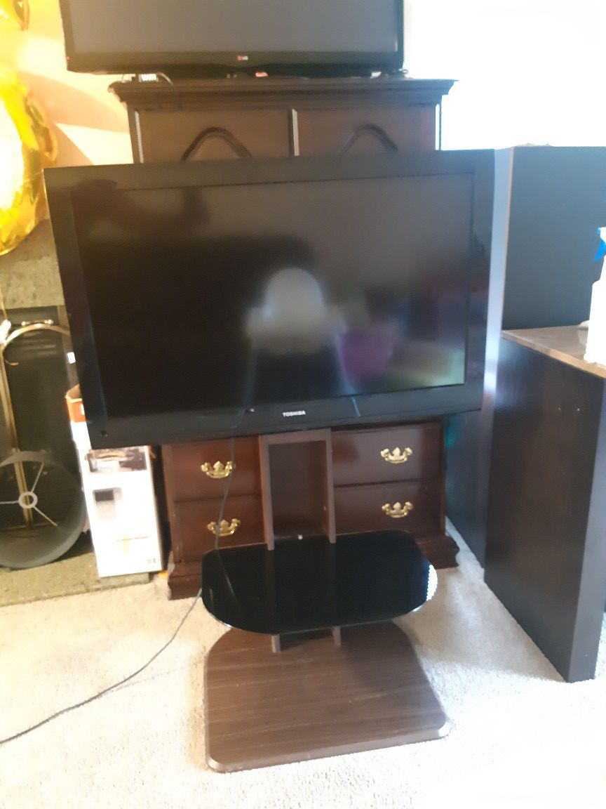TV with Mount and stand