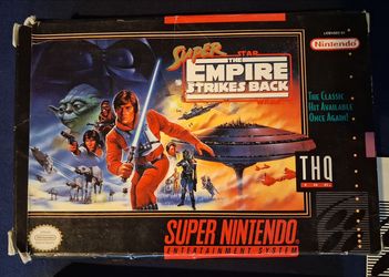 Super Star Wars: The Empire Strikes Back SNES