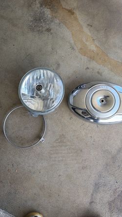 Harley light and 103 filter cover $50