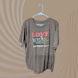Men's Love Her She At First Bite Shirt 