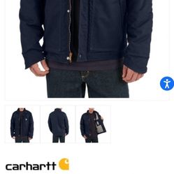 Carhartt® Men's Full Swing® Quick Duck® Flame-Resistant Coat


