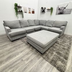 Gray Sectional Couch - Free Delivery 