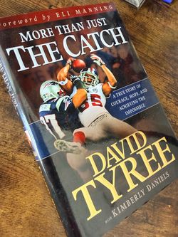 Autographed - More Than Just the Catch by David Tyree Hardcover