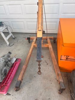 Engine Hoist Cherry Picker Crane