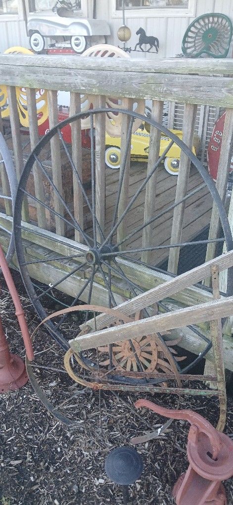 Metal Wagon Wheels
