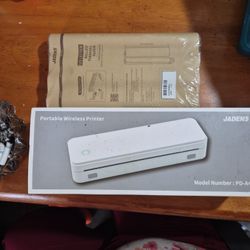 Portable Printer And Paper 