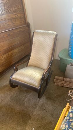 Late 1800s?! Ladies Rocking Chair! Rare Early American!
