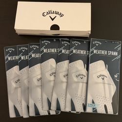Callaway Golf Women's Weather Spann Premium Synthetic Golf Glove