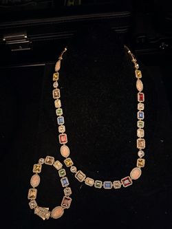 men’s gemstone necklace and bracelet set - CRAFTD