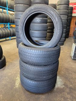 🔥 (4) 255 50 20 Bridgestone Alenza All Season Tires