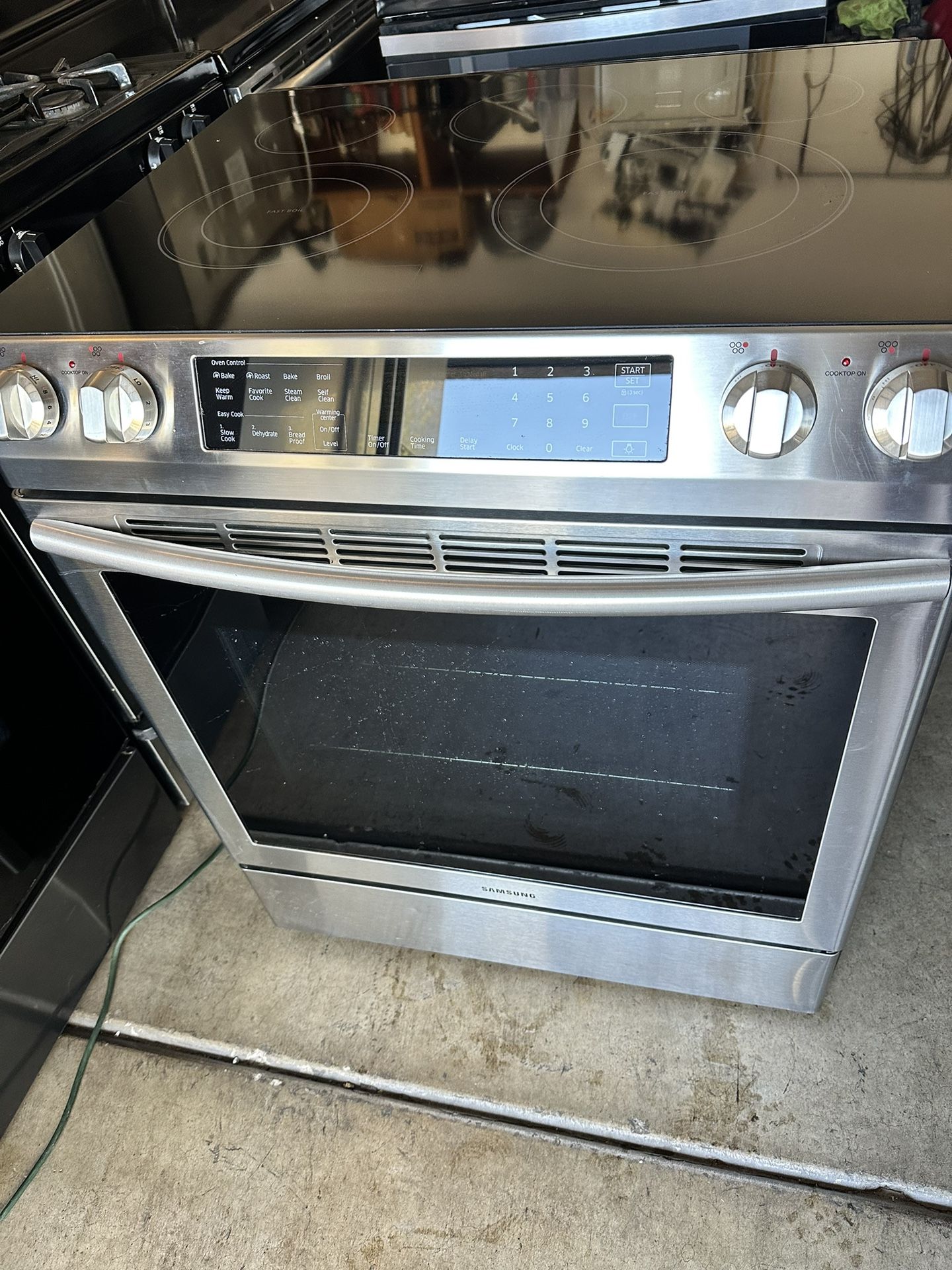 Samsung Flat Top Electric Stove