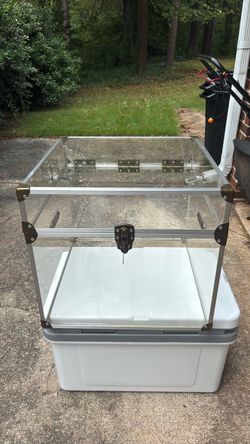 CB2 Mod Small acrylic locker trunk