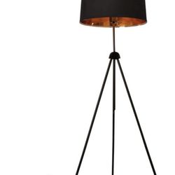 Floor Standing Designer Studio Lamp Tripod along with bulb