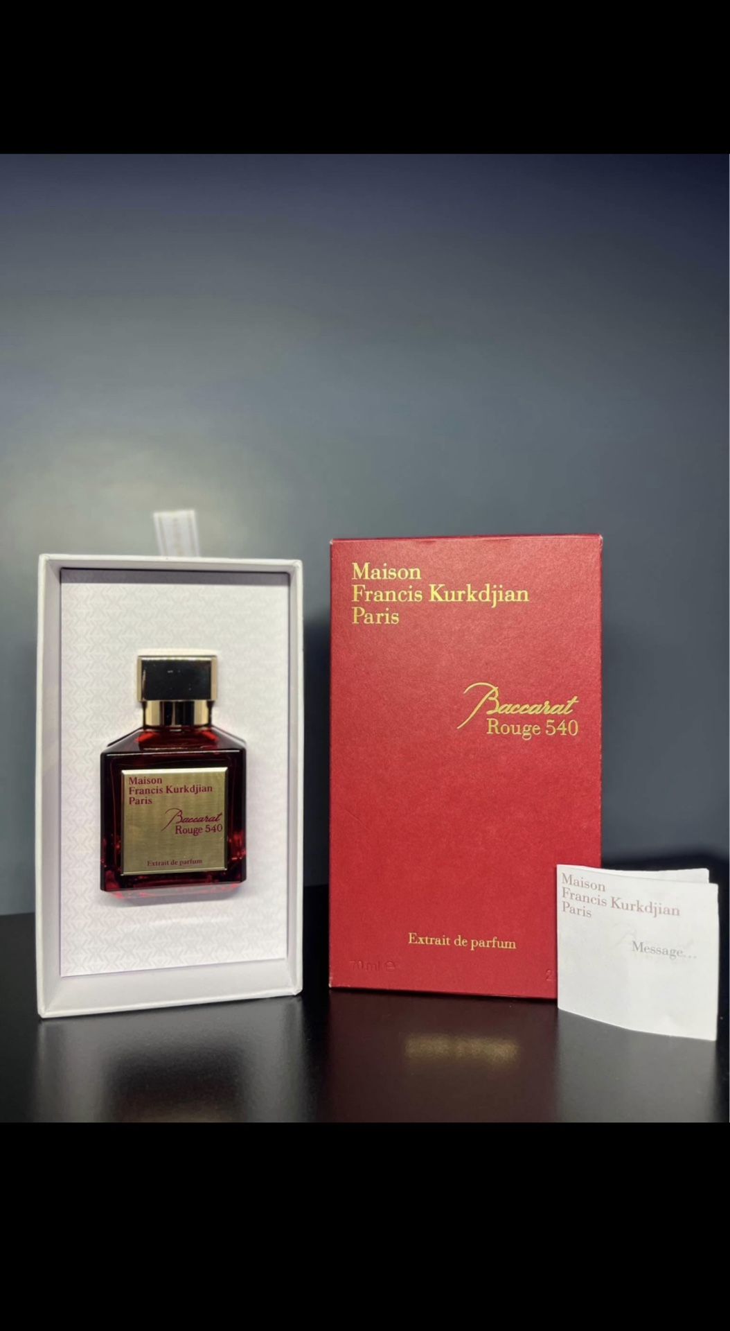 Maison Francis Kurkdjian Paris Baccarat Rouge 540 Extrait de parfum