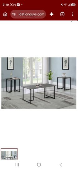 3-Piece Coffee and End Table Set