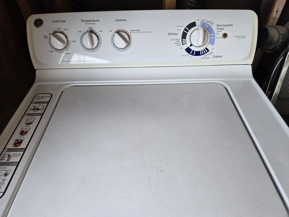 GE washer