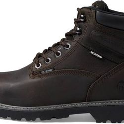 NEW SZ 7 Work Boots Wolverine Men Floorhand Met Guard WATERPROOF Steel Toe Safety Boot Construction