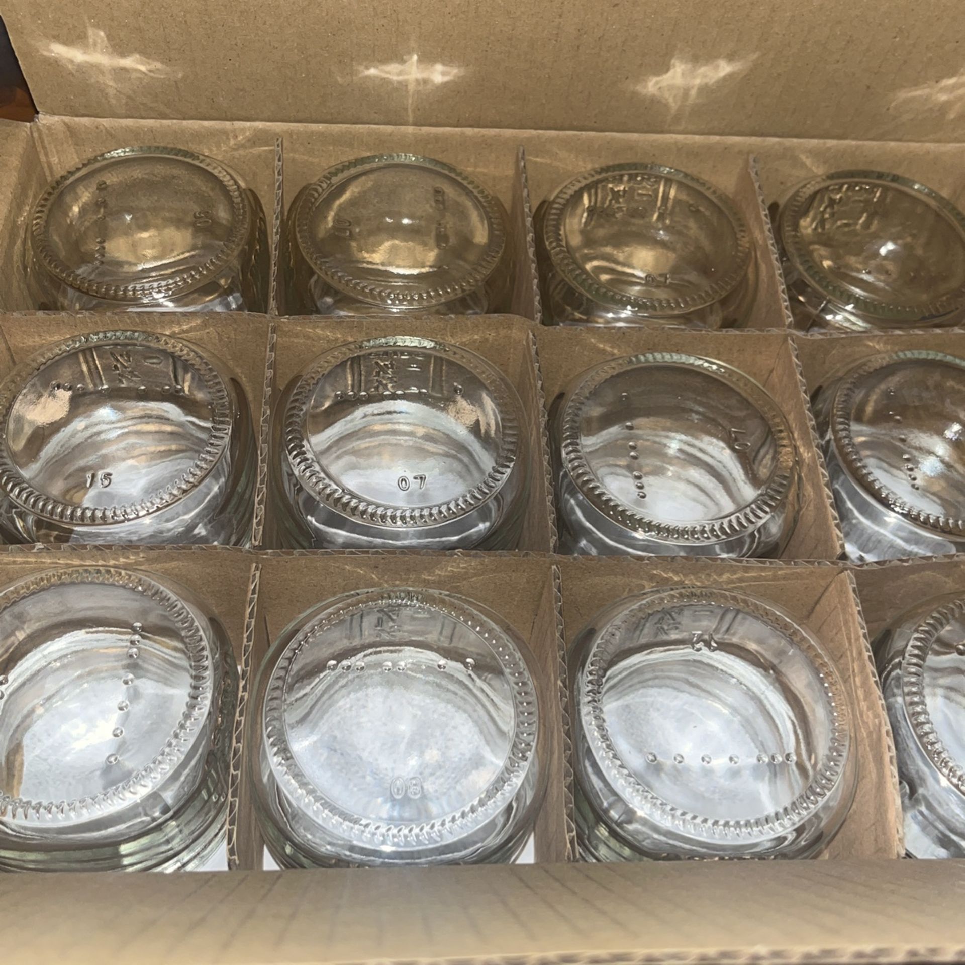 4/8 oz mason jars