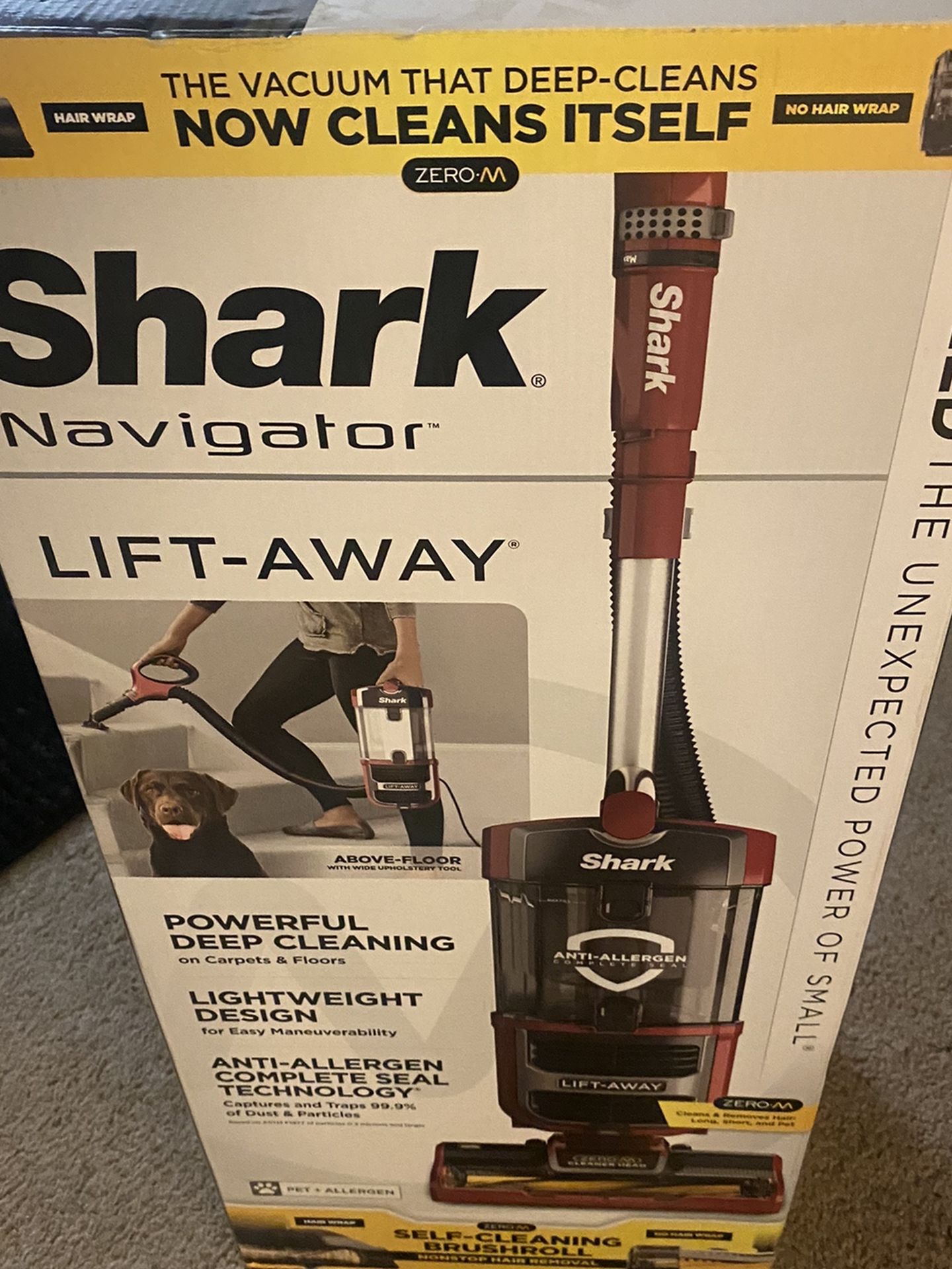 Shark Vacuum Lift-away