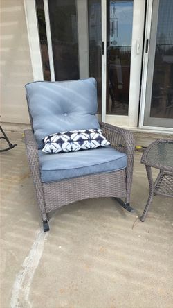 Patio chairs and table