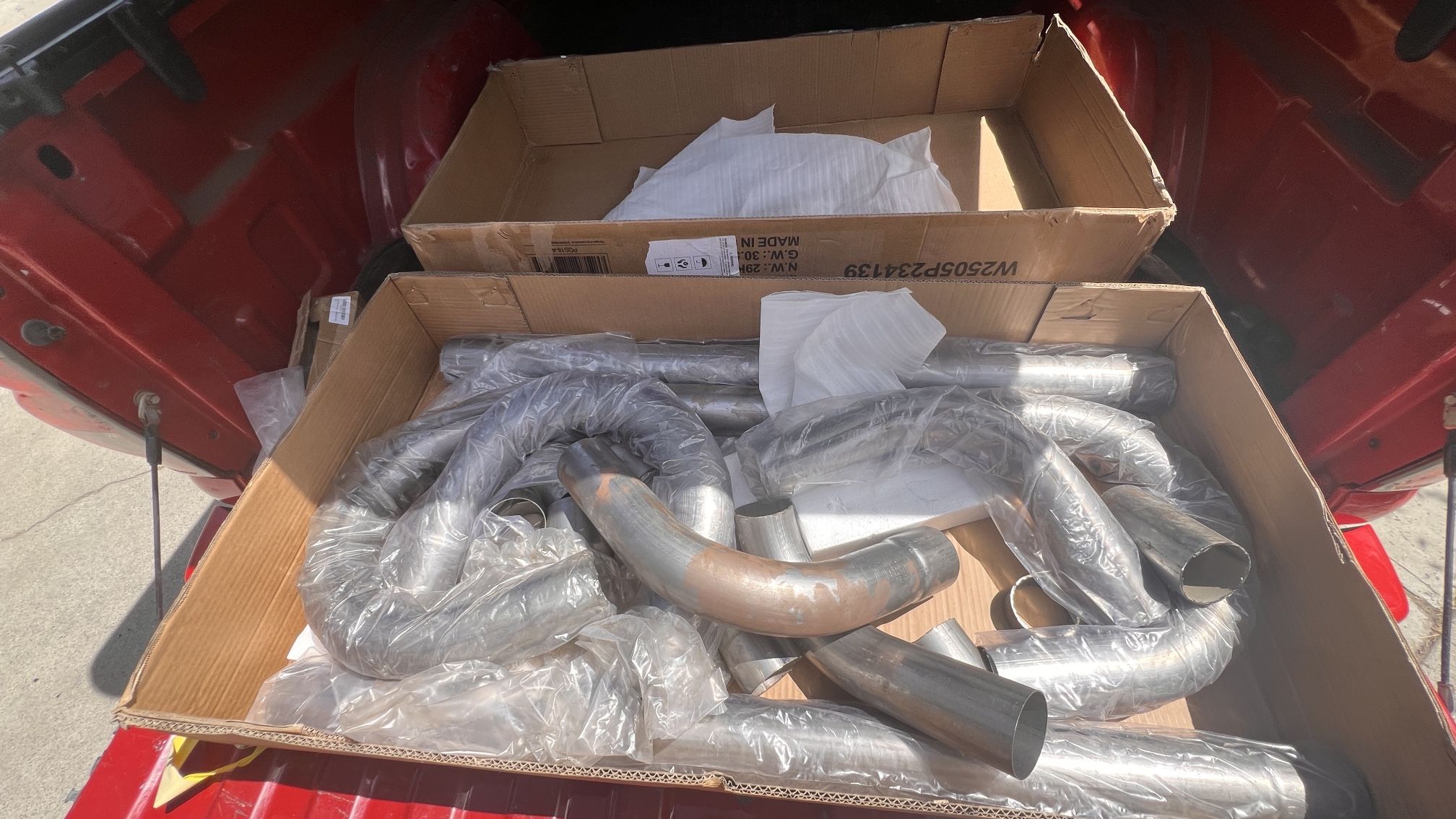 3" pipes for exhaust