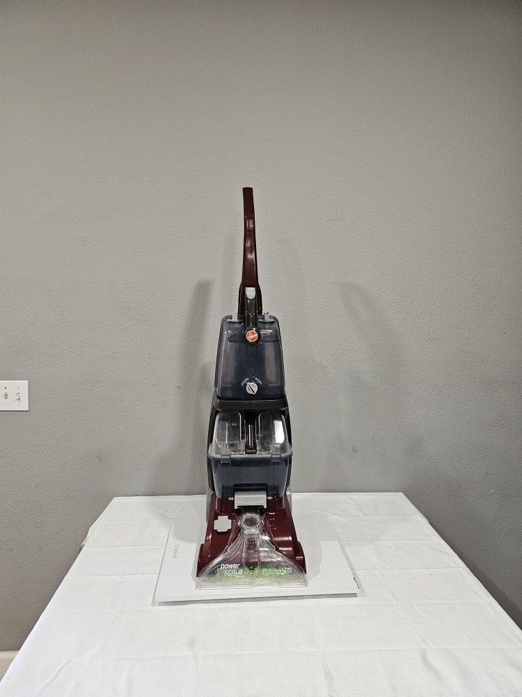 hoover powerscrub deluxe spinscrub 50 carpet shampooer vacuum cleaner