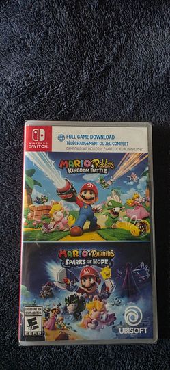 (Amazon Exclusive) Mario + Rabbids Kingdom Battle & Sparks of Hope Nintendo Switch