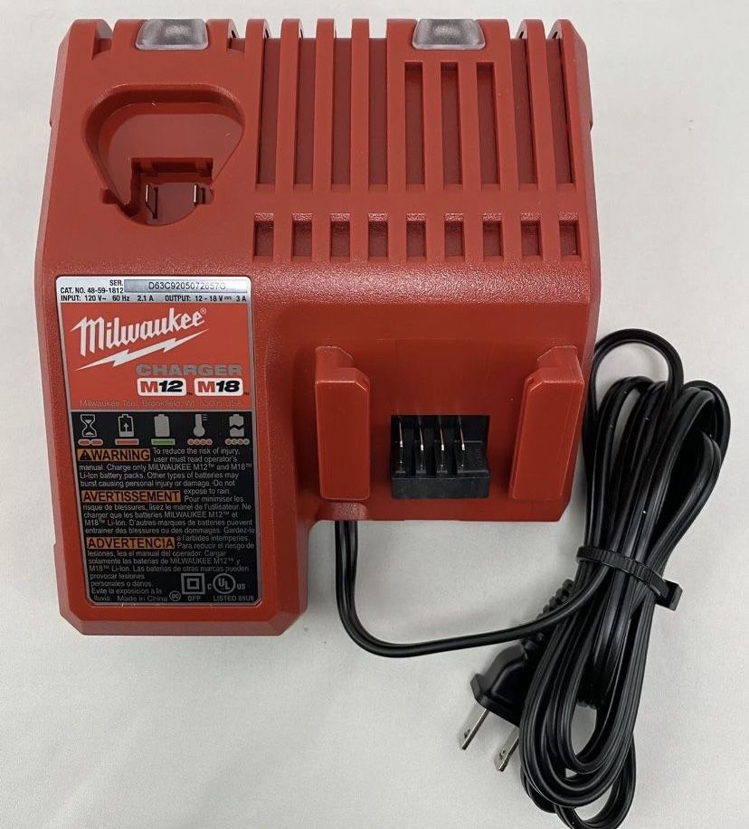 Milwaukee 18V M12 M18 Battery Charger