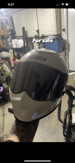 Simpson ghost bandit with a chrome lens