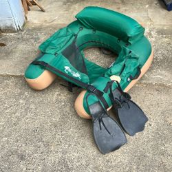 Caddis Fishing Float Tube And Fins