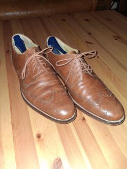 Cole Haan Brown Wingtip  Men's 12