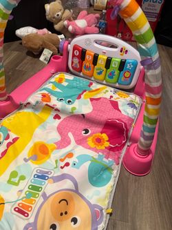 Fisher price play mat with piano
