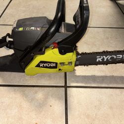RYOBI 14 in. 37cc 2-Cycle Gas Chainsaw