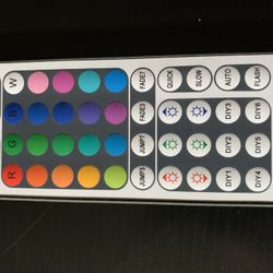 Grovee Brand Color Remote Changing LED Strip Lighting W/ Mounting Clips, Has Sticky Backing,Remote Included,Tons Pattern & Colors, Fades, Almost 10 FT
