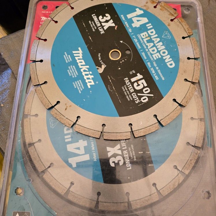 Makita 14 in. Diamond Blade, Segmented, General Purpose