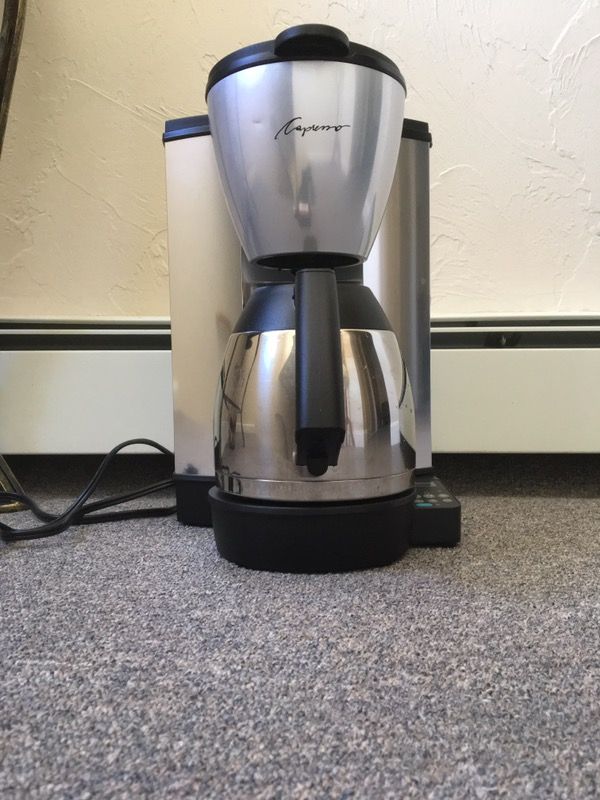 Capresso MT500 Plus Coffee Maker Model # 441 10 Cup Thermal Carafe Jura