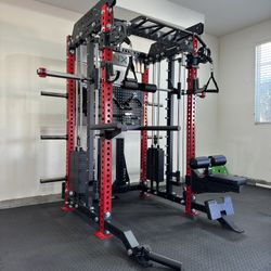All In One Squat Rack, Functional Trainer, Smith Machine