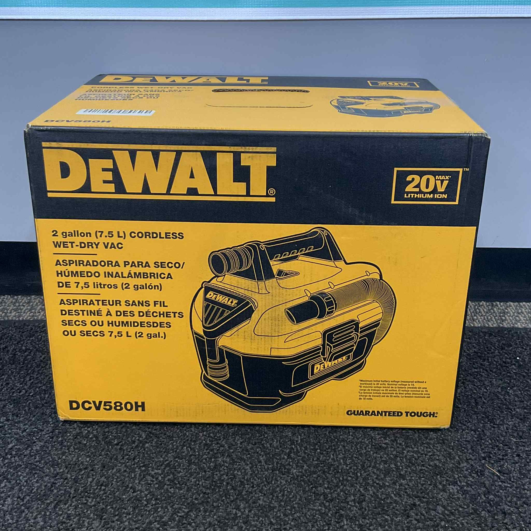 *NEW* Dewalt 20v 2 Gal Cordless Wet/Dry Vacuum