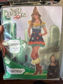 Wizard of Oz Scarecrow Halloween Costume Adult Small