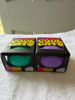 Schylling NeeDoh Cool Cats Stress Toy - Brand New in Box